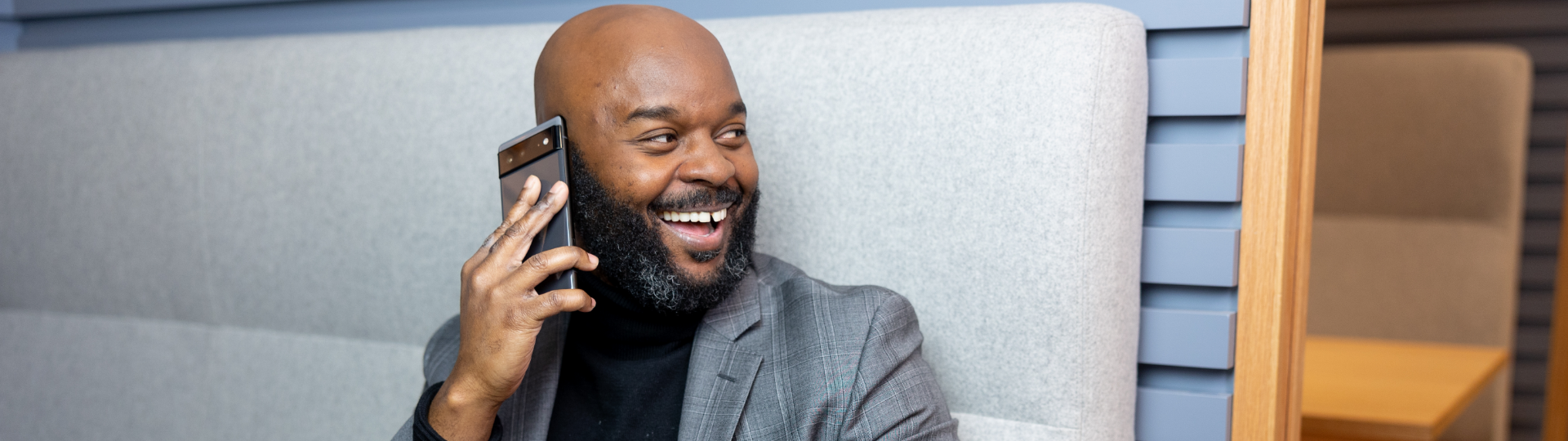 Man on cellphone