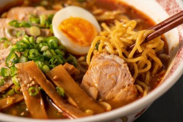 Ramen in bowl
