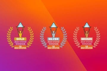 Gold, Silver, and Bronze Stevie Award wins
