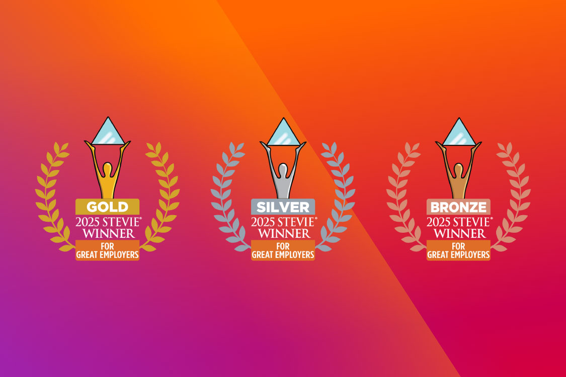 Gold, Silver, and Bronze Stevie Award wins